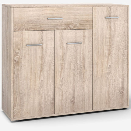 Chest Of Drawers With 2 Doors, Drawer, 90 x 29 x 82 cm
