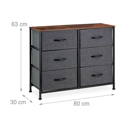 Chest of 6 drawers