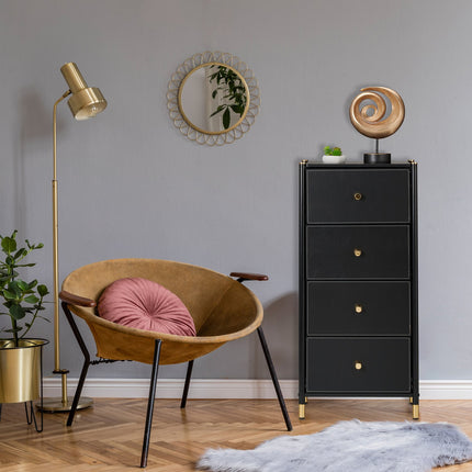 Chest of Drawers with 4 Spacious Compartments