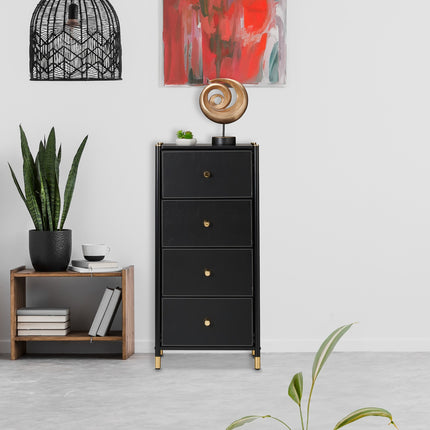 Chest of Drawers with 4 Spacious Compartments