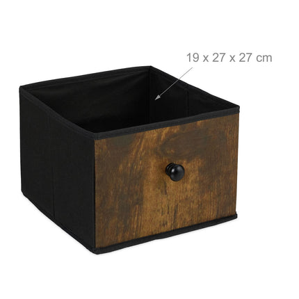 Chest of Drawers with 6 Fabric Compartments