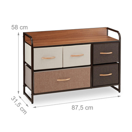 Chest of drawers verse. Design