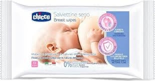 Chicco Breast Cleansing Wipes, 72 Pcs