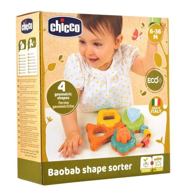 Chicco Educational Toy Baobab Shape Sorter Eco