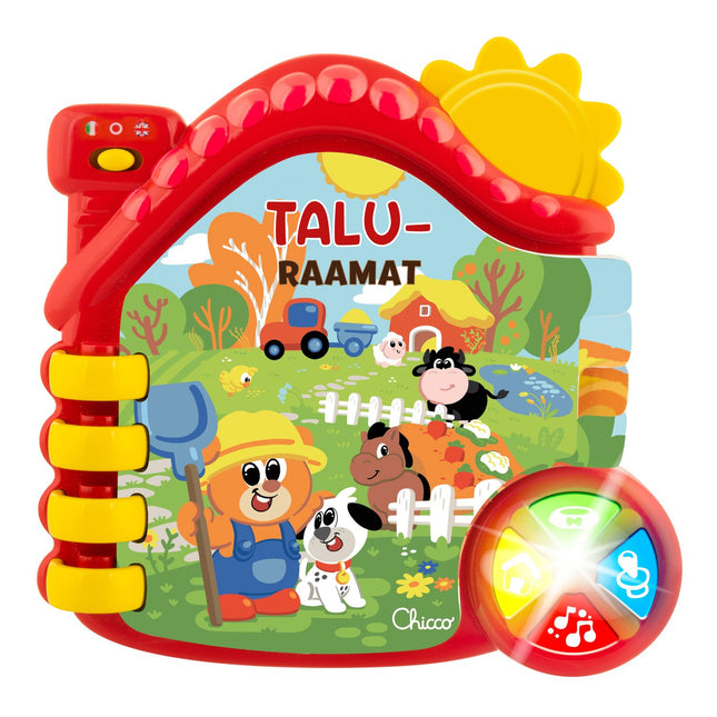 Chicco Interactive Book Farm (In Estonian, English Lang.)