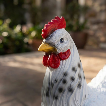 Chicken Garden Ornament – Polyresin, Weatherproof