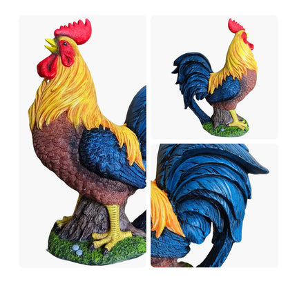 Chicken Garden Ornament – Weatherproof Polyresin, 24cm