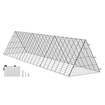 Chicken Tunnel Run, 118 x 28 x 24 in, Waterproof Cover