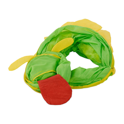 Child Crawls Tunnel Caterpillar