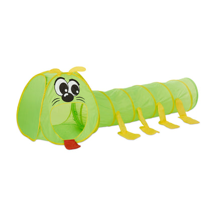 Child Crawls Tunnel Caterpillar