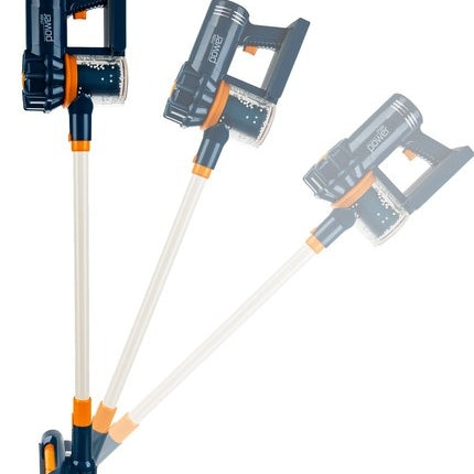 Children's upright vacuum cleaner - blue