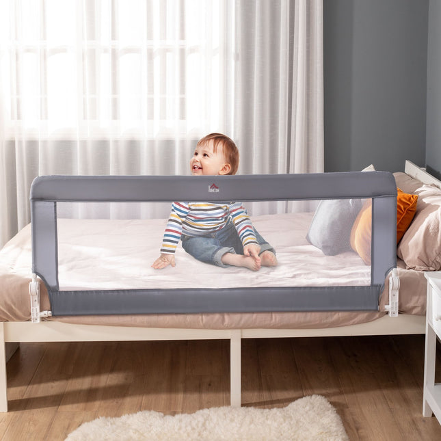 Children's bed rail Fall protection, Grey, 150cm