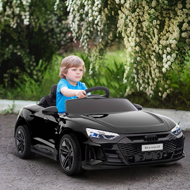 Electric car for children with remote control, seat belt and sound
