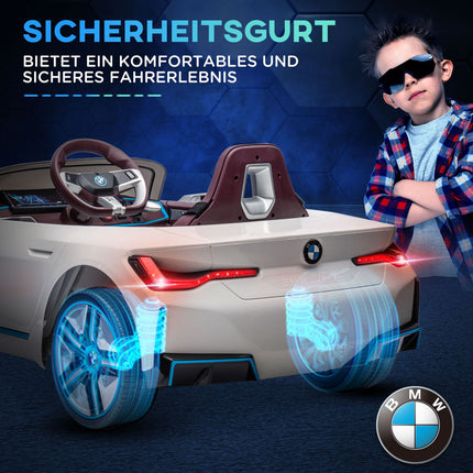 Electric children's car with remote control, headlights, MP3 & 3-5 km/h