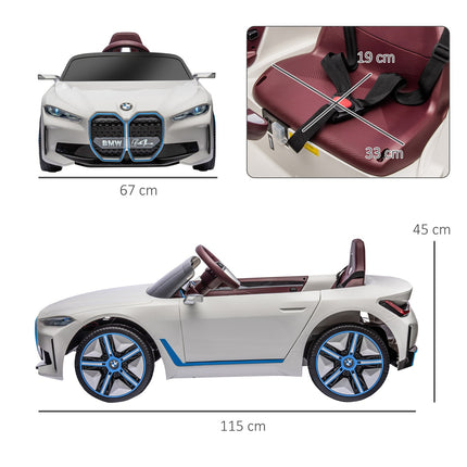 Electric children's car with remote control, headlights, MP3 & 3-5 km/h