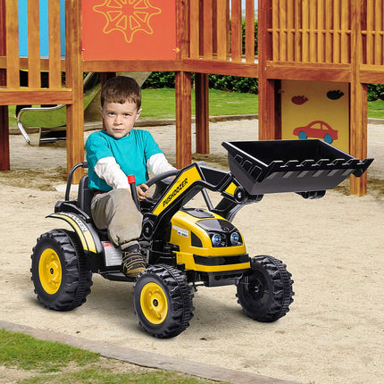 Electric excavator for kids with music, ages 3-5