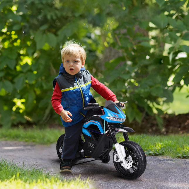 Electric motorcycle for children, 3-6 years, MP3 and lights, 3 km/h