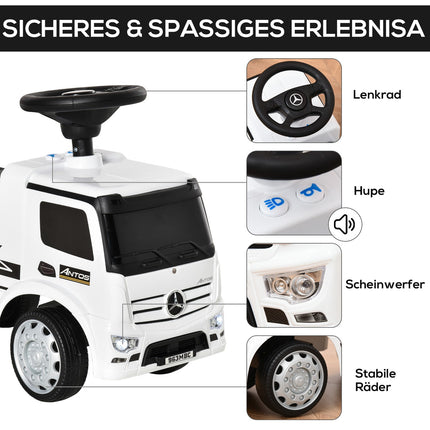 Driving car truck style with light, for 12-36 months