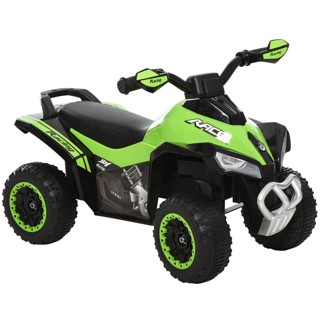 Ride-on car for children with music, 18-36 months, green