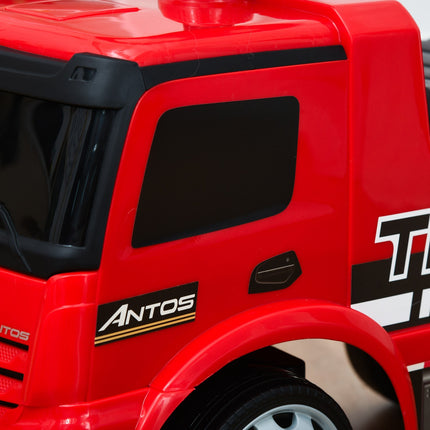 Mercedes Antos passenger truck for children, 12-36 months, red/black