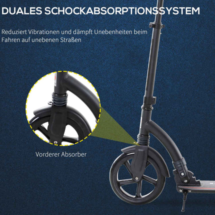 Kick Scooter for children 14+ - foldable, height adjustable, aluminium