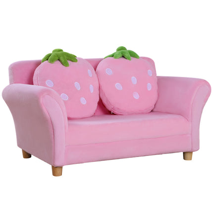 Strawberry armchair & sofa for children - Soft, cozy design
