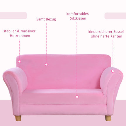 Strawberry armchair & sofa for children - Soft, cozy design