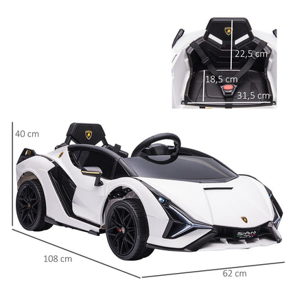 Electric SUV for children, remote control, music and lights