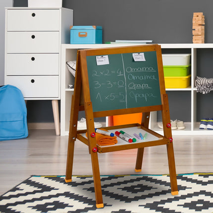 Children's 2-in-1 Easel – Whiteboard & Chalkboard