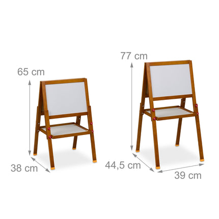Children's 2-in-1 Easel – Whiteboard & Chalkboard