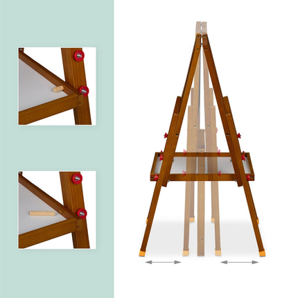 Children's 2-in-1 Easel – Whiteboard & Chalkboard