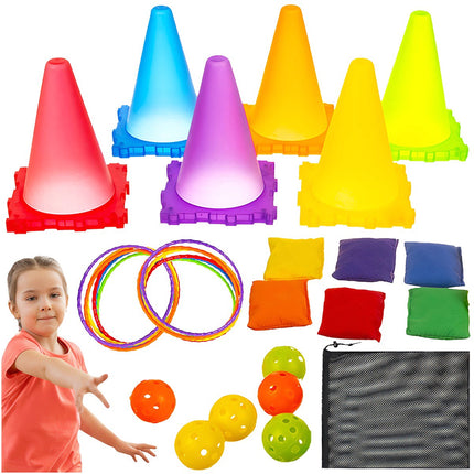 Children's 3-in-1 Target Throwing Game Set