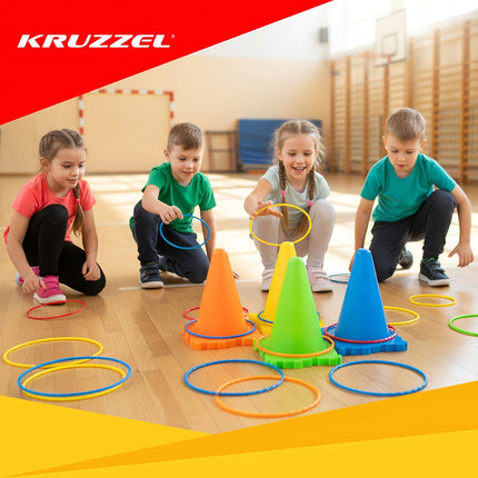 Children's 3-in-1 Target Throwing Game Set