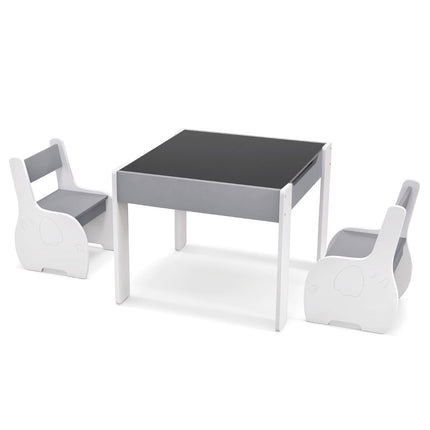Children's 4-in-1 Activity Table Set with Storage