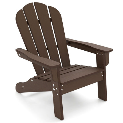 Children's Adirondack Chair, HDPE, Ergonomic Backrest