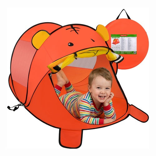 Children's Beach Tent, Bear Design, Self-Assembling