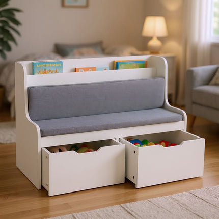 Children's Bench with Storage, 2 Drawers