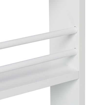 Children's Bookshelf with 3 Shelves, Wall-Mountable
