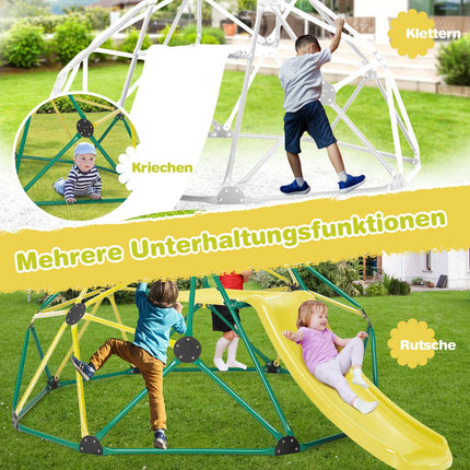 Children's Climbing Dome with Slide, 180kg Capacity