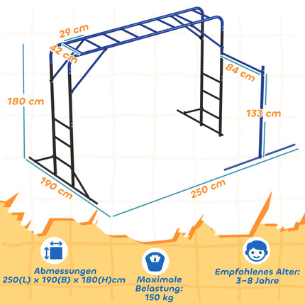 Children's Climbing Tower, Weatherproof Steel, Ages 3-8