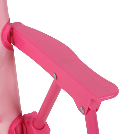 Children's Folding Camping Chair with Animal Motif