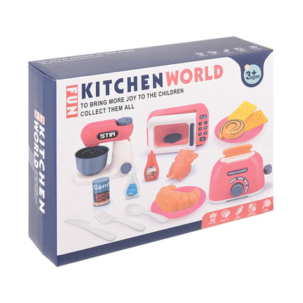 Children's Kitchen Set, 26-Piece Toy Accessories