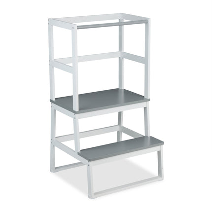 Children's Learning Tower, Bamboo, Age 1+, Safety Rail