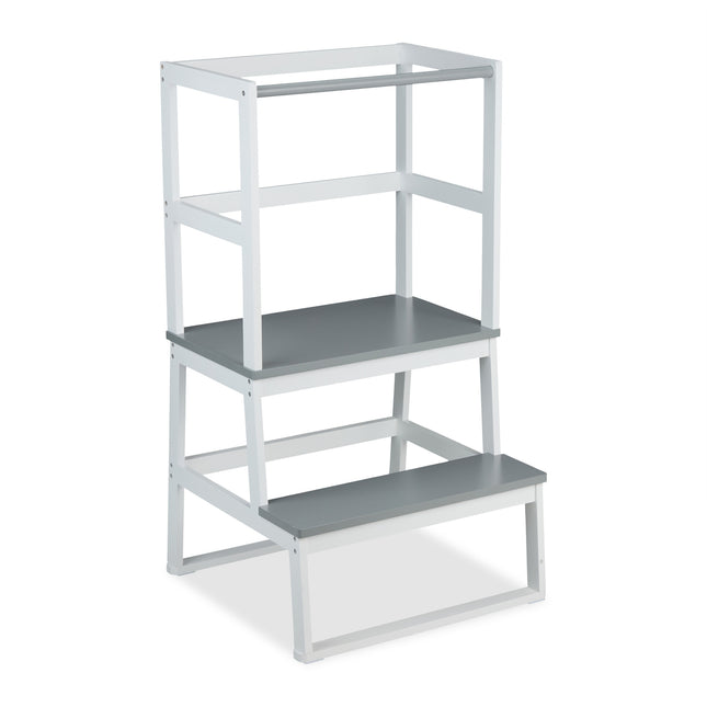 Children's Learning Tower, Bamboo, Age 1+, Safety Rail