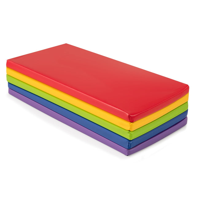 Children's Nap Mats Set of 5 – Foam, Waterproof, Non-Slip