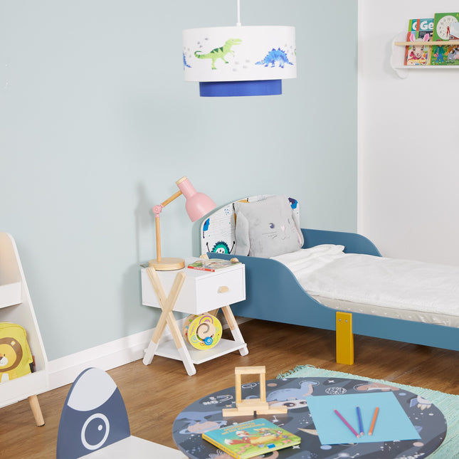 Children's Nightstand with Drawer, X-Design