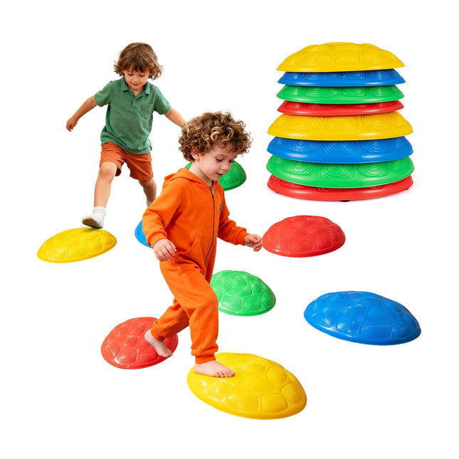 Children's Non-Slip Stepping Stones Set, 8-Piece