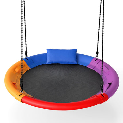 Children's Outdoor Nest Swing, 120 cm, Adjustable Rope