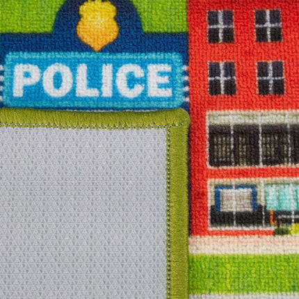 Children’s Playmat With Town Motif