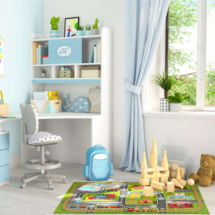 Children’s Playmat With Town Motif